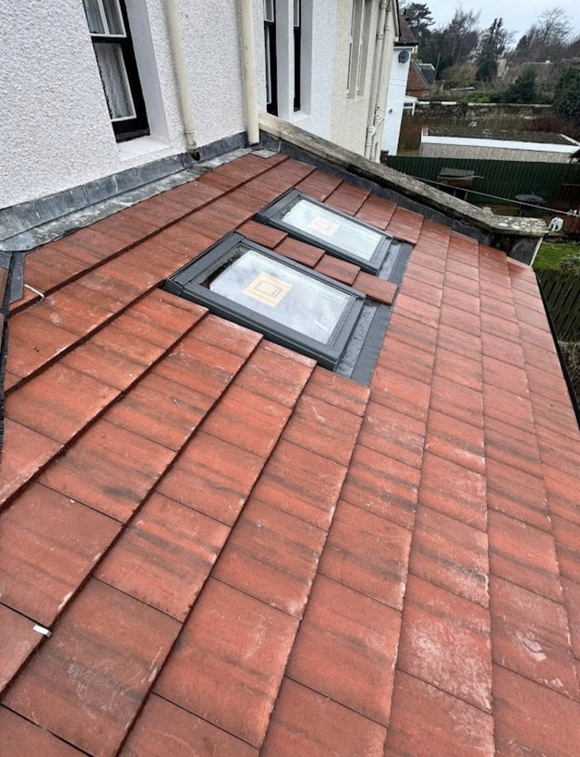 Roofing detail — Peakline craftsmanship